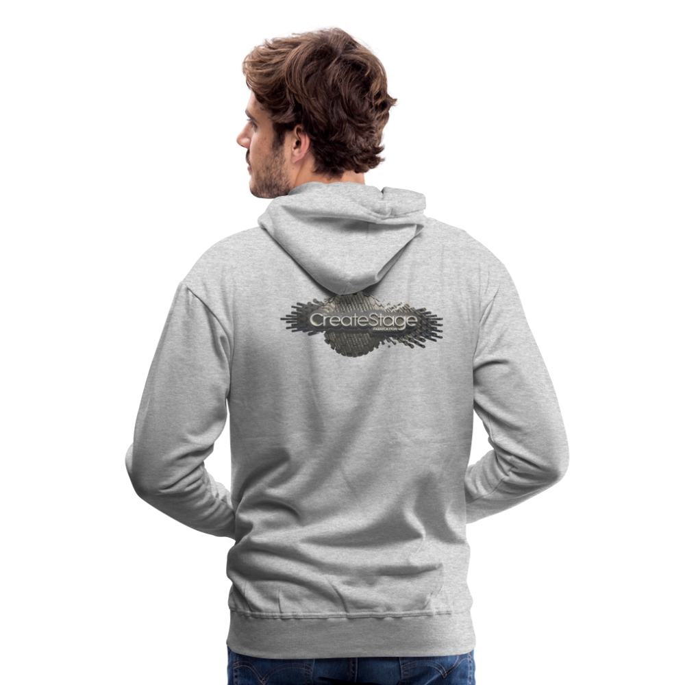 Men’s Premium Hoodie - heather grey