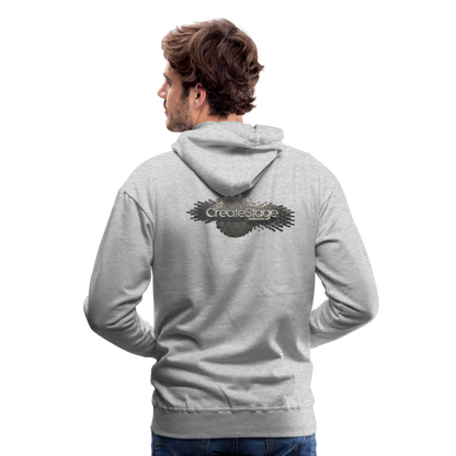 Men’s Premium Hoodie - heather grey