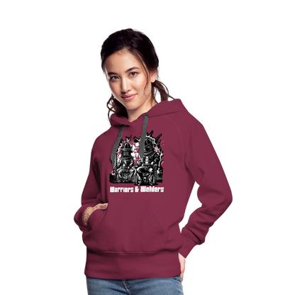 Women’s Premium Hoodie - burgundy