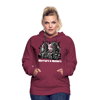 Women’s Premium Hoodie - burgundy