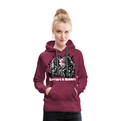 Women’s Premium Hoodie - burgundy